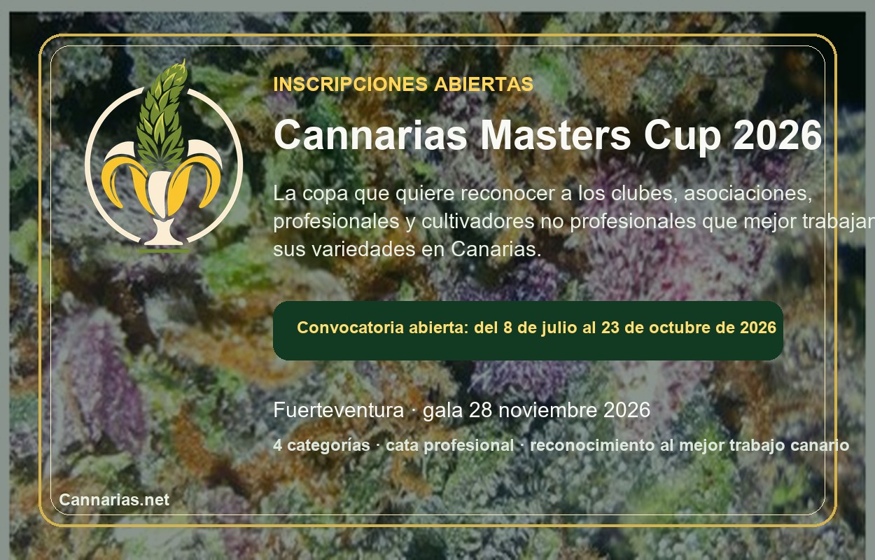 Inscripciones abiertas de la Cannarias Masters Cup 2026