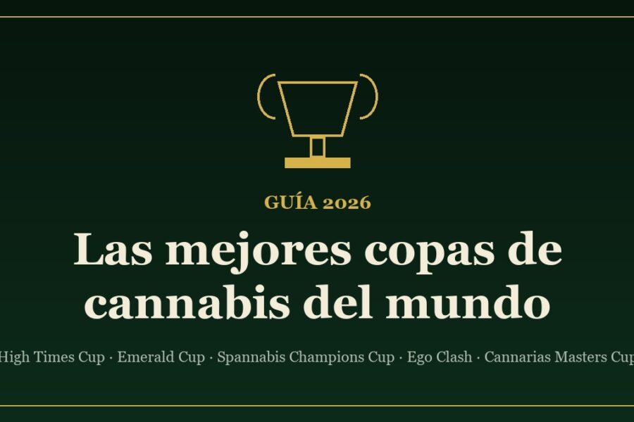 Las mejores copas de cannabis del mundo: guía 2026