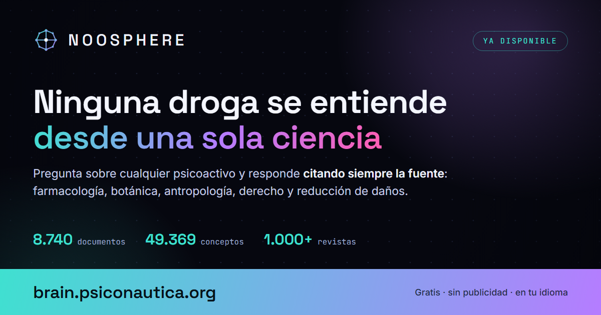 Noosphere, el buscador documental sobre drogas de psiconautica.org