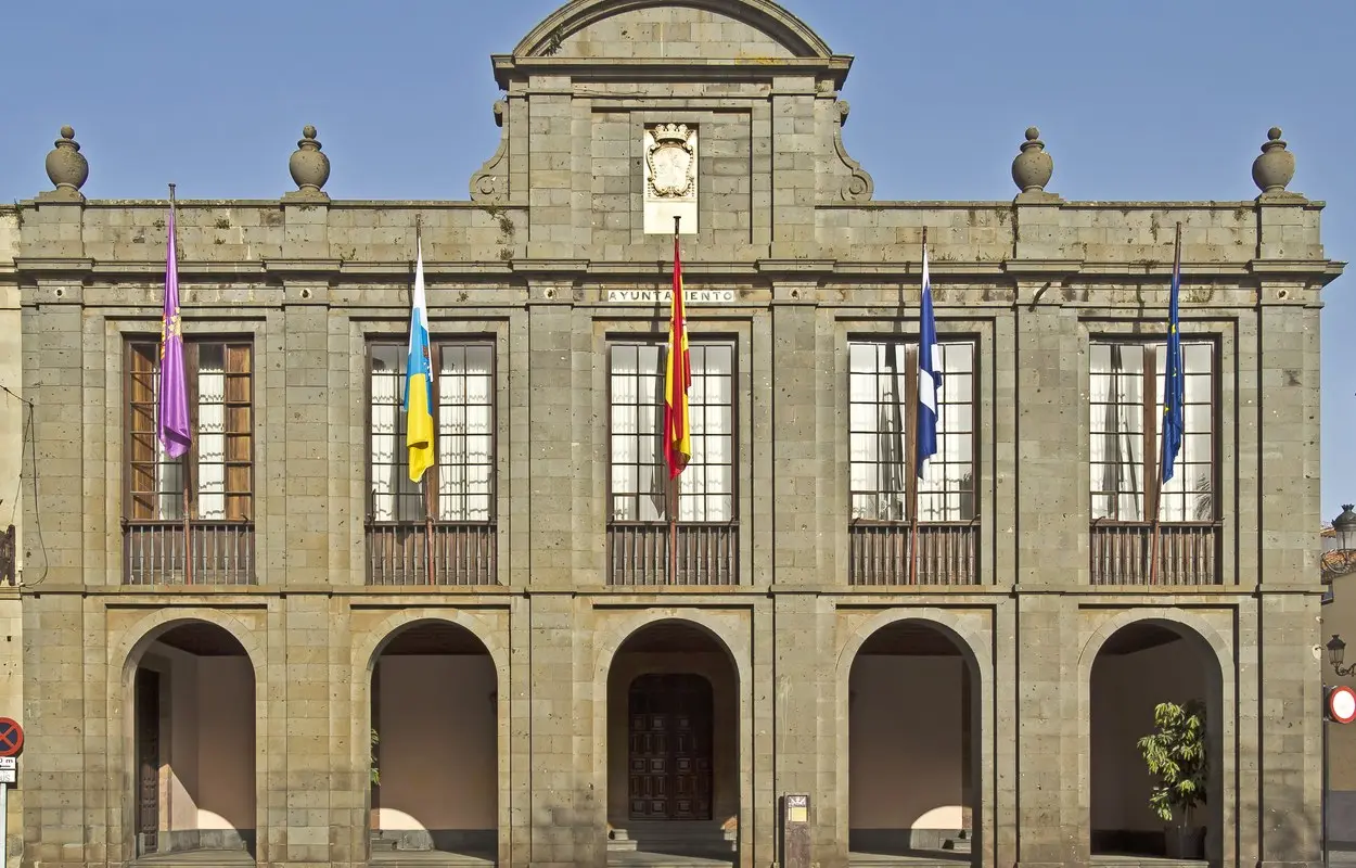 Fachada del Ayuntamiento de San Cristóbal de La Laguna