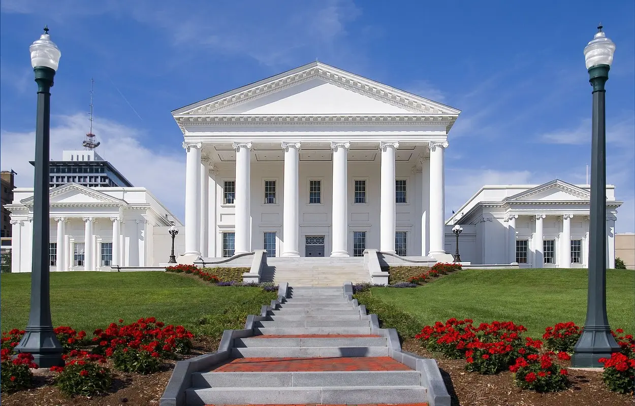 Capitolio del estado de Virginia en Richmond